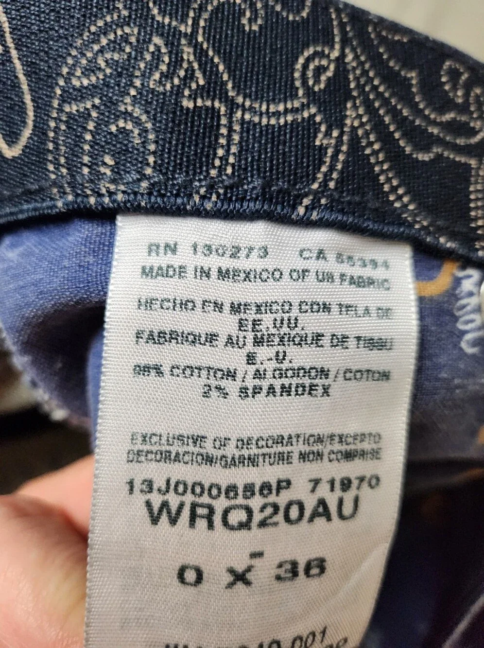 Wrangler Ultimate Riding Q-Baby Mid Rise Jeans Bootcut - Picture 10 of 14